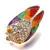 Zinc Alloy Enamel Rhinstone Brooches JEWB-V001-03B-2