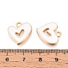 Alloy Enamel Pendants PALLOY-T092-27G-02-3