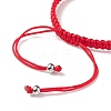 2Pcs 2 Style Resin Evil Eye Braided Bead Bracelets Set BJEW-JB08425-7