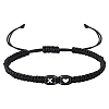 1Pc Adjustable Nylon Cord Braided Bracelets for Women Men BJEW-LP0001-31A-X-1
