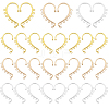 36Pcs 3 Colors Alloy Ear Cuff Findings FIND-PH0004-42-1