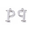 Tarnish Resistant 304 Stainless Steel Charms STAS-K215-18P-2