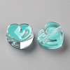 Transparent Enamel Acrylic Beads TACR-S155-004G-2