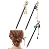 3Pcs 3 Styles Glass Hair Sticks MRMJ-DJ0001-13B-1