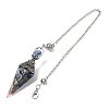 Resin Cone Pointed Dowsing Pendulums GG-CBA040B-03P-01-1