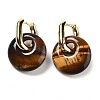 Rack Plating Brass Hoop Earrings EJEW-M248-01G-3
