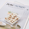 50Pcs 5 Styles Resin Imitation Pearl Pendants FIND-CD0001-32-8