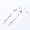 925 Sterling Silver Earring Hooks Findings STER-I014-27S-1