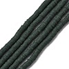 Handmade Polymer Clay Beads Strands LS-CLAY-R089-4mm-Q081-1