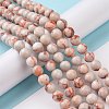 Natural Red Netstone Beads Strands LS-G-F352-8mm-6