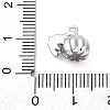 Brass Rhinestone Pendants KK-E793-20P-3