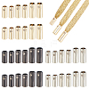   54Sets 9 Style Zinc Alloy Cord Ends FIND-PH0003-69-1