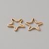 Brass Linking Rings LS-KK-WH0044-143C-2