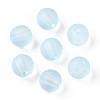 Transparent Acrylic Ball Beads FACR-R021-6mm-06-2