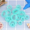 10 Pairs Silicone Ear Gauges WGCF9F6-27-1