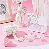 25 Yards Heart Pattern Cotton Ribbons SRIB-BC0001-48C-4