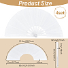 Cloth Hand Held Fan DIY-WH0579-95C-2