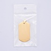 PVD Vacuum Plating 304 Stainless Steel Big Pendants STAS-I140-19E-G-8