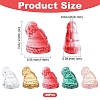 40Pcs Christmas Theme Transparent Glass Beads GLAA-FS0001-87B-3