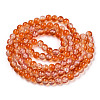 Transparent Crackle Baking Paint Glass Beads X1-DGLA-T003-01B-11-2