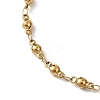 304 Stainless Steel Cable & Bar Link Chain Slider Bracelets for Women BJEW-JB12858-01-3