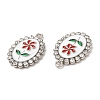 Alloy Enamel Pendants PALLOY-K011-01P-2