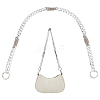 Aluminum & Iron Cuban Link Chains Bag Extender Chains HJEW-PH02129-02-1
