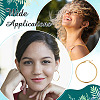 5 Pairs 304 Stainless Steel Hoop Earrings EJEW-ME0001-09-5