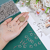 200 Bags Tibetan Style Alloy Toggle Clasps FIND-ME0003-16-3
