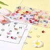 120Pcs 11 Colors Transparent Spray Paint Glass Beads GLAA-FS0002-12A-9