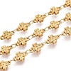 5M 304 Stainless Steel Flower Link Chains CHS-T071-53G-1