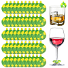 Paper Wine Glass Charms FIND-WH0436-28B-1