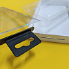 80Pcs Rectangle PP with PE Hanging Tabs KY-CP0001-35A-3