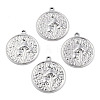 Non-Tarnish 201 Stainless Steel Pendants X-STAS-N098-143P-2