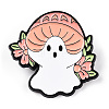 Halloween Theme Ghost Enamel Pin JEWB-E023-06EB-03-1