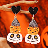Funny Halloween Acrylic Stud Earrings UY2581-5-1