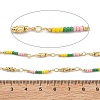 Brass Ball Chains KK-D368-02G-E-2