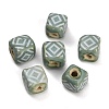 Vintage Handmade Porcelain Beads PR-CBAB520-18B-1