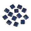 2-Hole Baking Paint Glass Seed Beads SEED-N009-03B-1