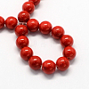 Natural Dyed Mashan Jade Gemstone Bead Strands X-G-R272-10mm-01-4