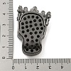 Halloween Theme Alloy with Glass Rhinestone Cabochons FIND-B033-02A-B-3