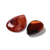 Dyed & Heated Natural Red Agate Pendants G-G065-03C-2