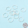 925 Sterling Silver Hoop Earrings STER-P047-13C-S-4