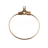304 Stainless Steel Pendants STAS-T031-20-20mm-RG-1