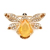 Alloy Rhinestone Lapel Pin Brooches for Backpack Clothes RB-CBA2419-01G-1