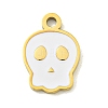 Halloween Theme Ion Plating(IP) 304 Stainless Steel Enamel Pendants STAS-M011-04D-1