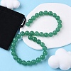 1 Strand Natural Green Aventurine Beads Strands G-YW0001-35B-6