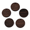Natural Wenge Wood Pendants WOOD-T023-29C-01-1