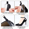 AHADEMAKER 4 Sets 2 Style PU Leather Cloth High-heeled Shoelaces Kit AJEW-GA0004-24-3