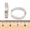 201 Stainless Steel Hoop Earrings EJEW-T056-03P-03-5